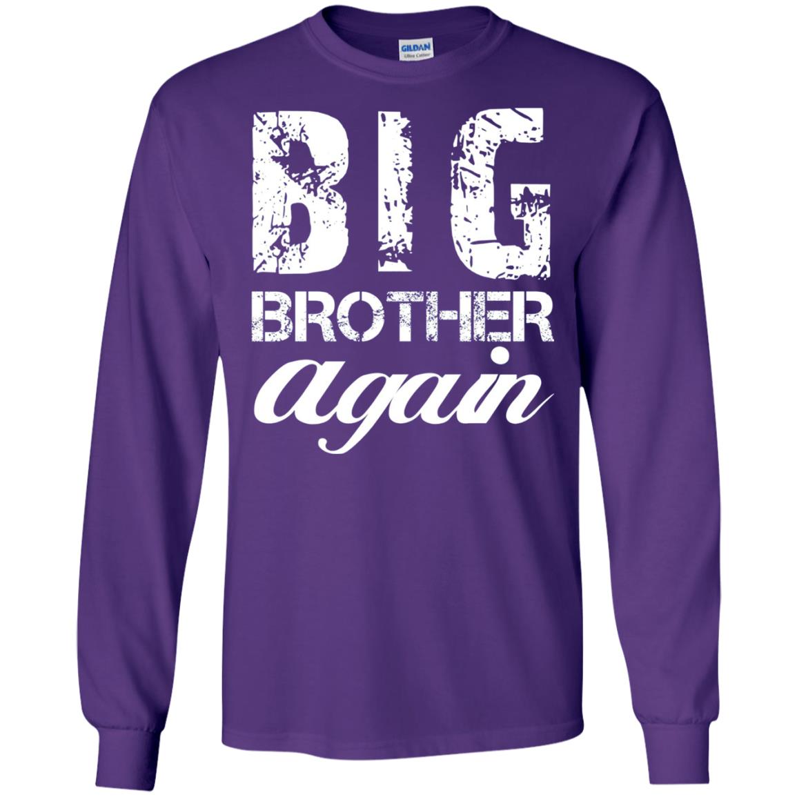 Big Brother Again T-shirt New Baby Purple