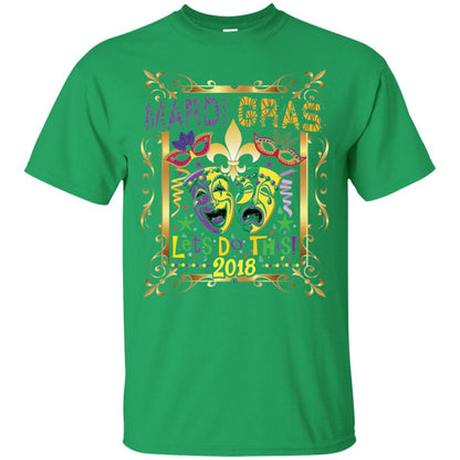 Fleur Symbol New Orleans Parade Mardi Gras T-shirt Irish Green