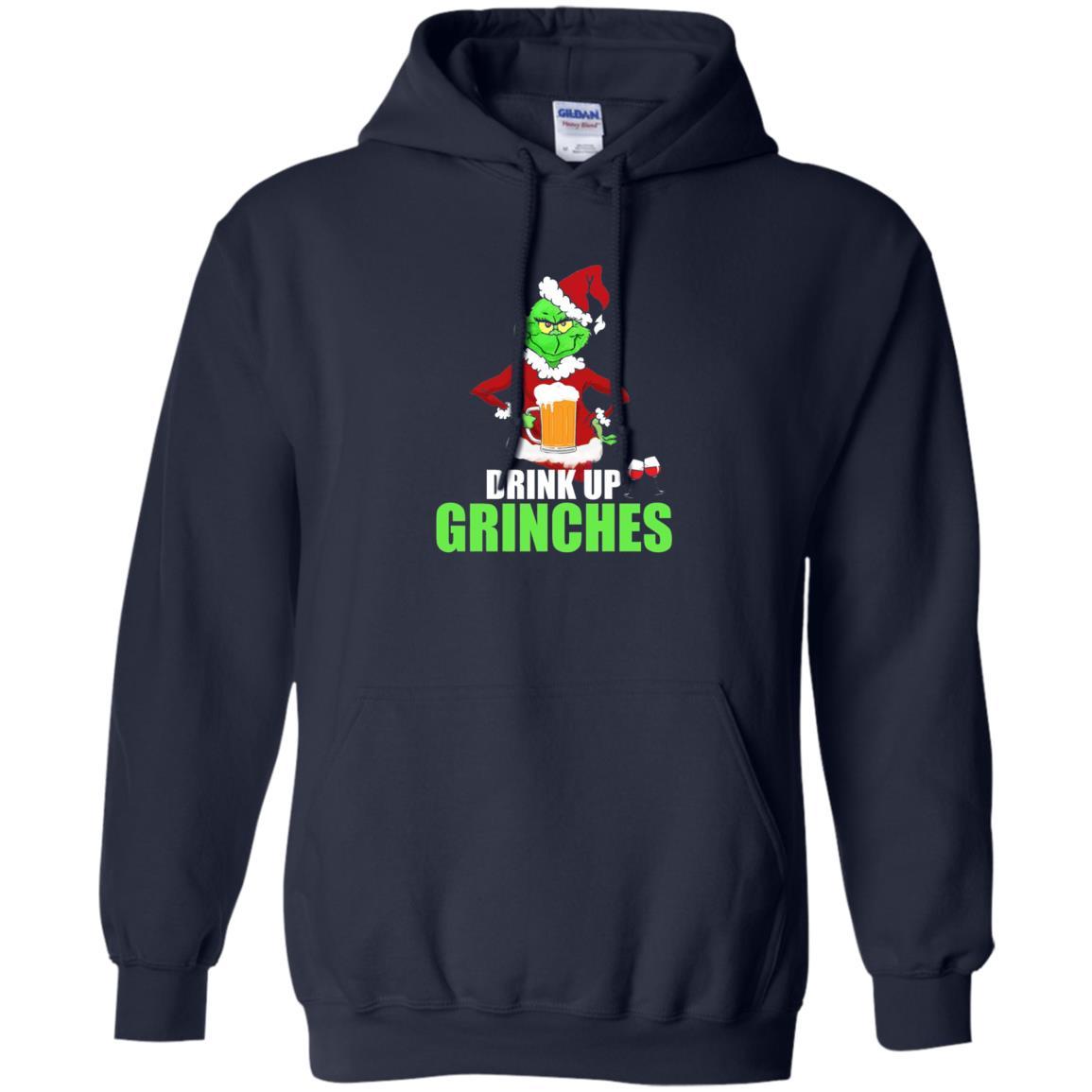 Christmas T-shirt Drink Up Grinches Navy