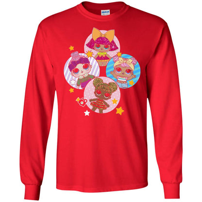 Dolls Lol Birthday #squadgoals Doll Lover T-shirt Red