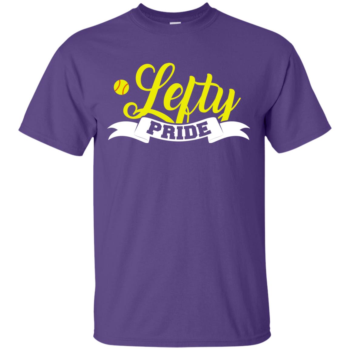 Lefty Pride Softball Shirt Purple