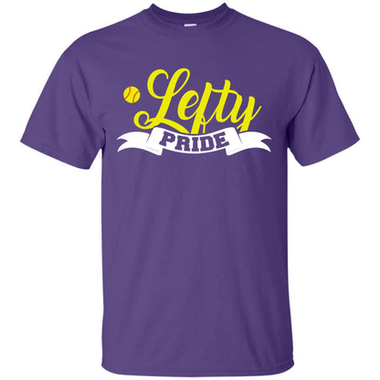 Lefty Pride Softball Shirt Purple