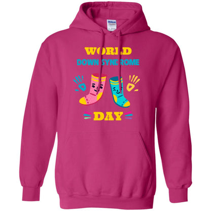 World Down Syndrome Day Hands And Stocks Shirt Heliconia