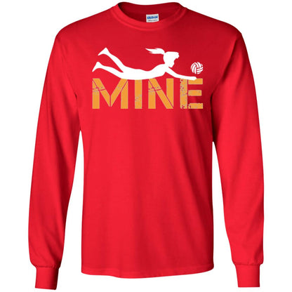 Volleybal Lovers T-shirt Mine Ball Red