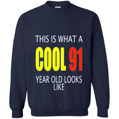 Cool 91 Years Old Birthday Gifts This Is What A Cool 91 Navy