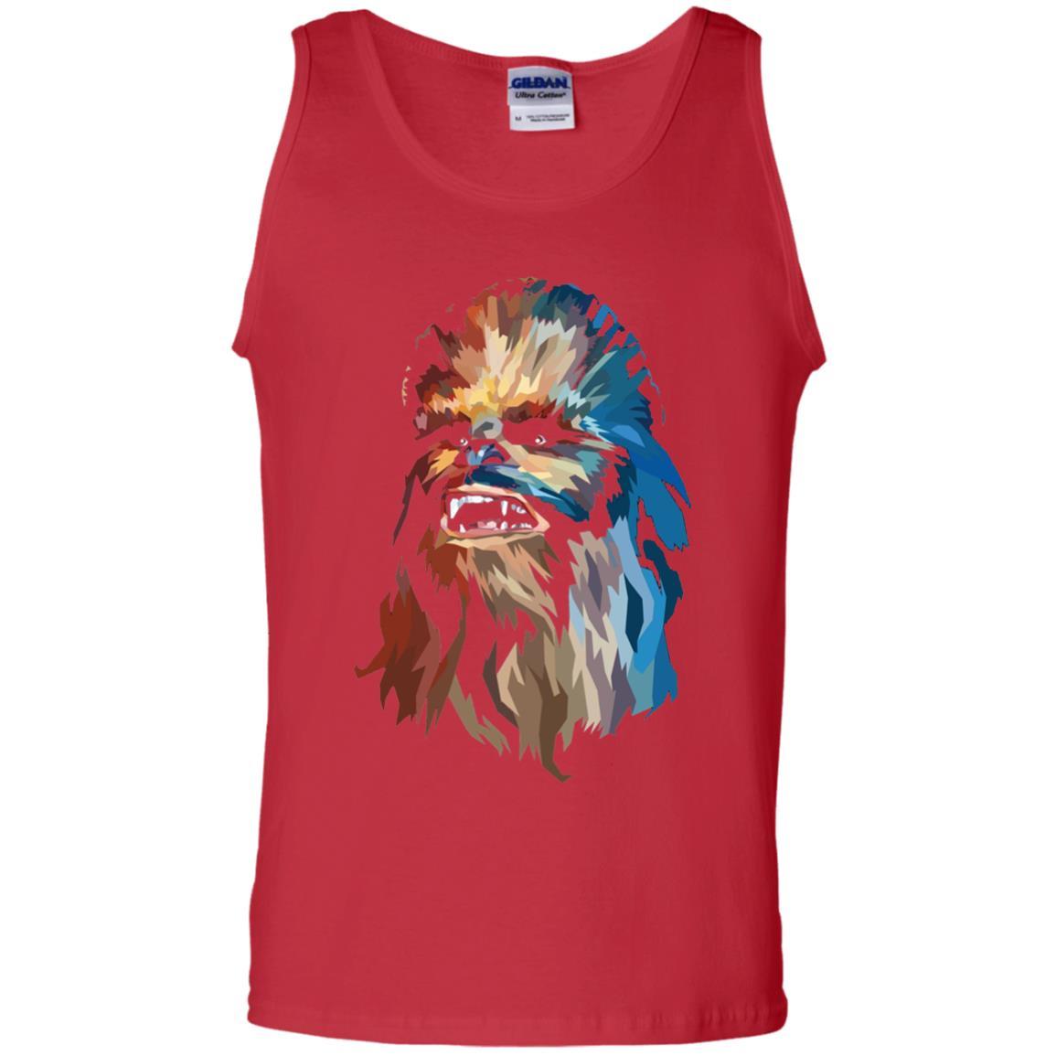 Chewbacca Art T-shirt Red