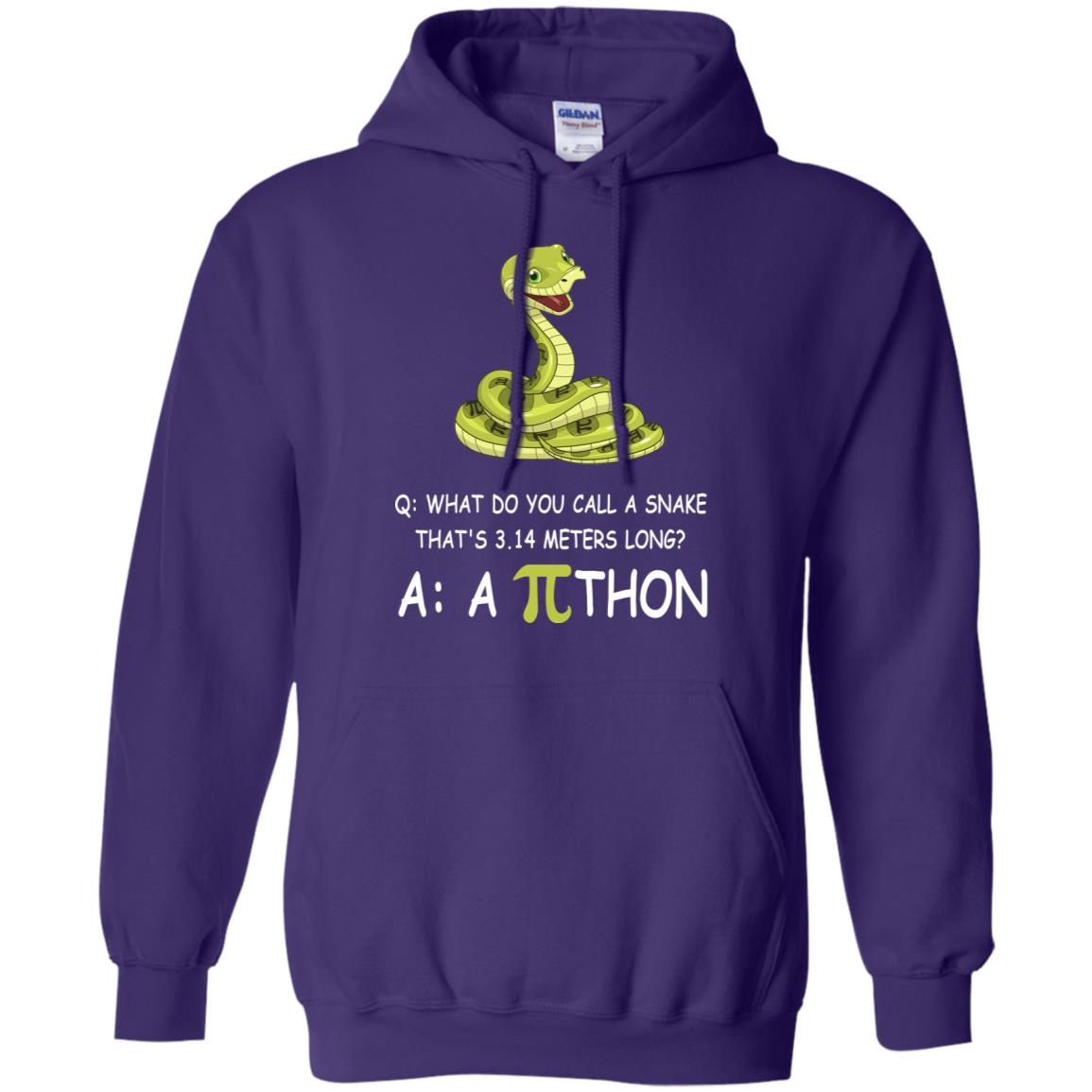 What Do You Call A Snake That's 3.14 Meters Long Shirt Purple