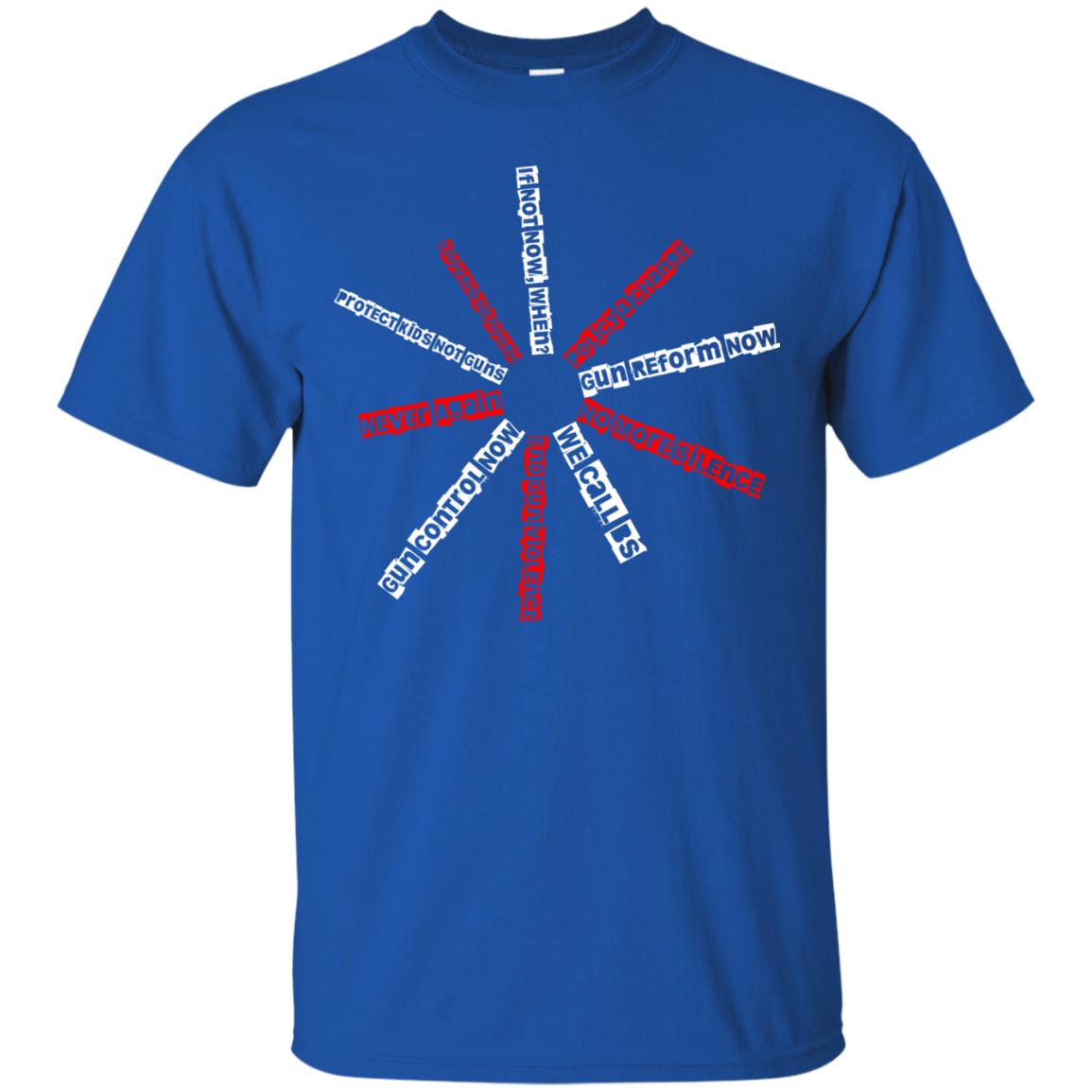 We Call Bs End Gun Violence Gun Control Social Movement T-shirt Royal
