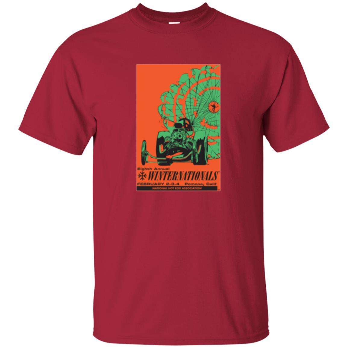 Nhra 1968 Winternationals T-shirt Cardinal
