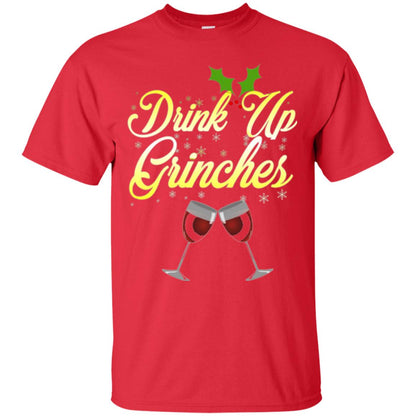 Christmas T-shirt Drink Up Grinches Red