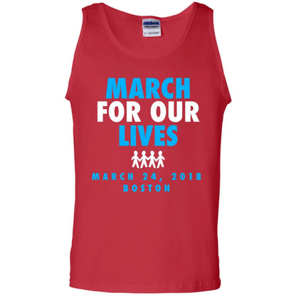 March For Our Lives March 24 2018 Boston Ma Gun Controls Red