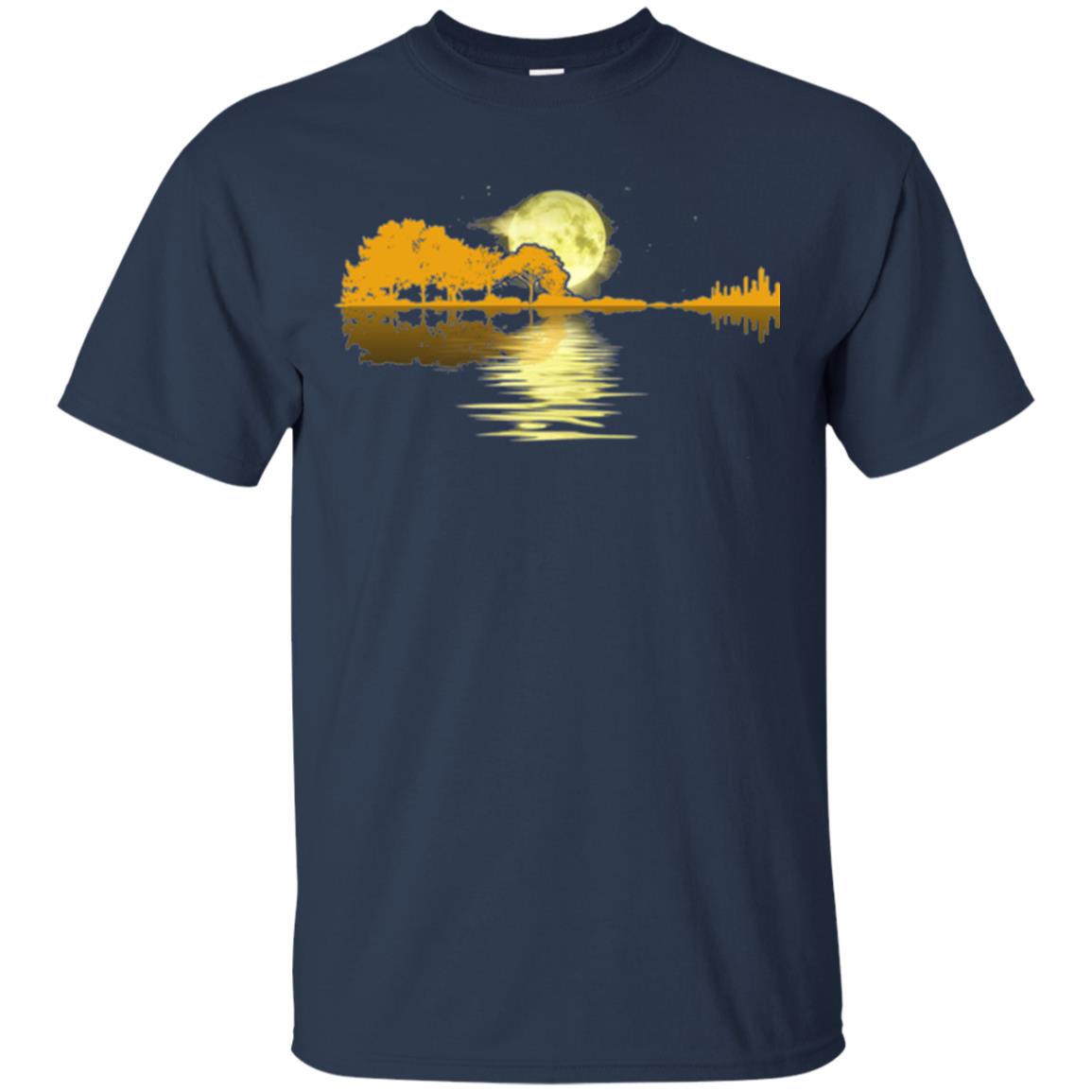 Guitar Lake Shadow T-shirt Navy
