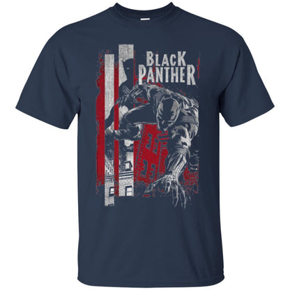 Film T-shirt Panther Lurk Graphic T-shirt Navy
