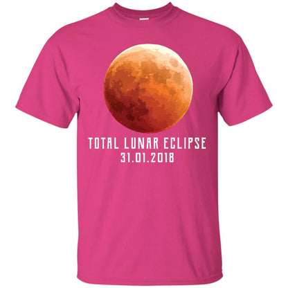 Total Lunar Eclipse Shirt 2018 Astronomy Gift Blood Moon Heliconia