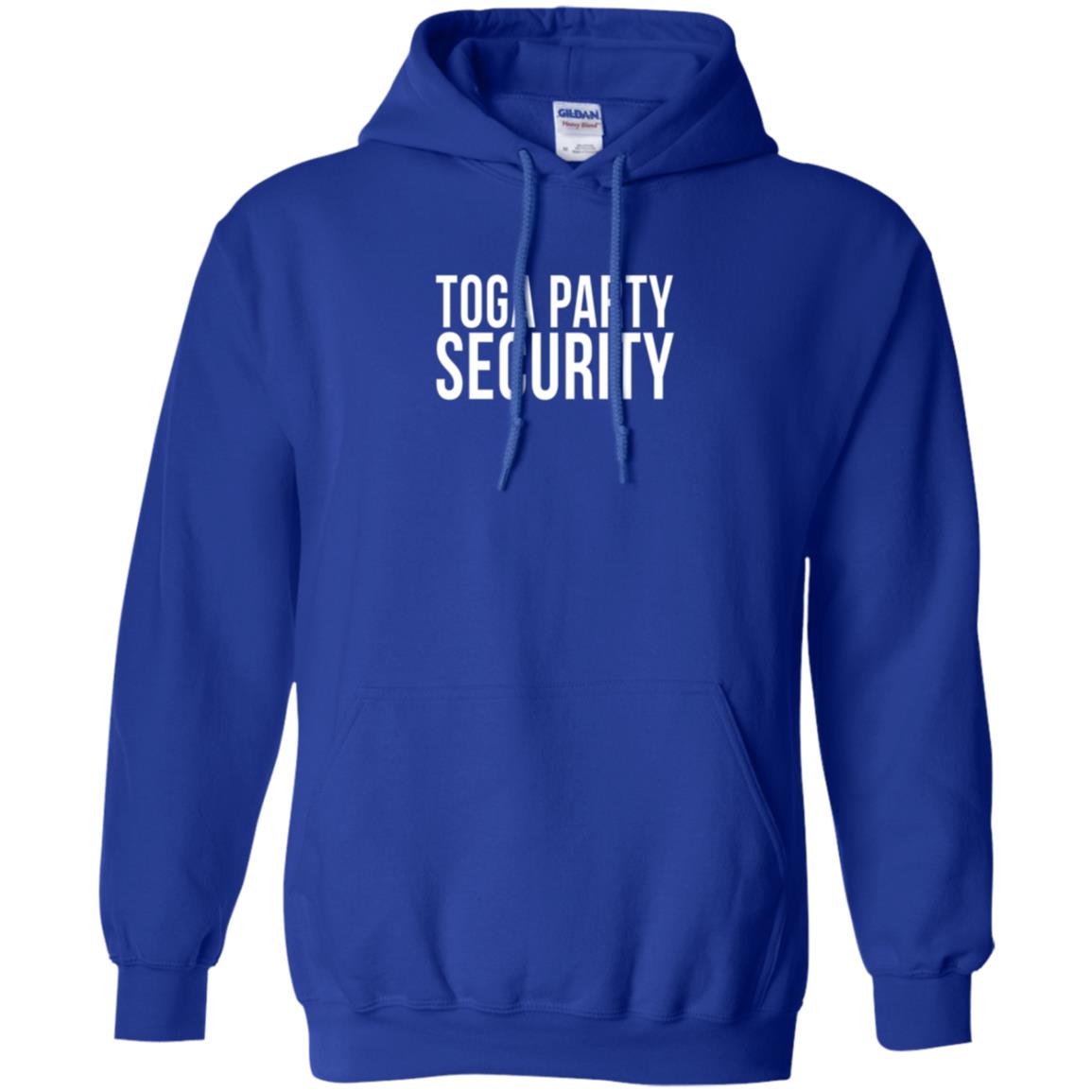 Toga Party Security T-shirt Royal
