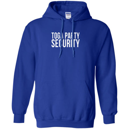 Toga Party Security T-shirt Royal