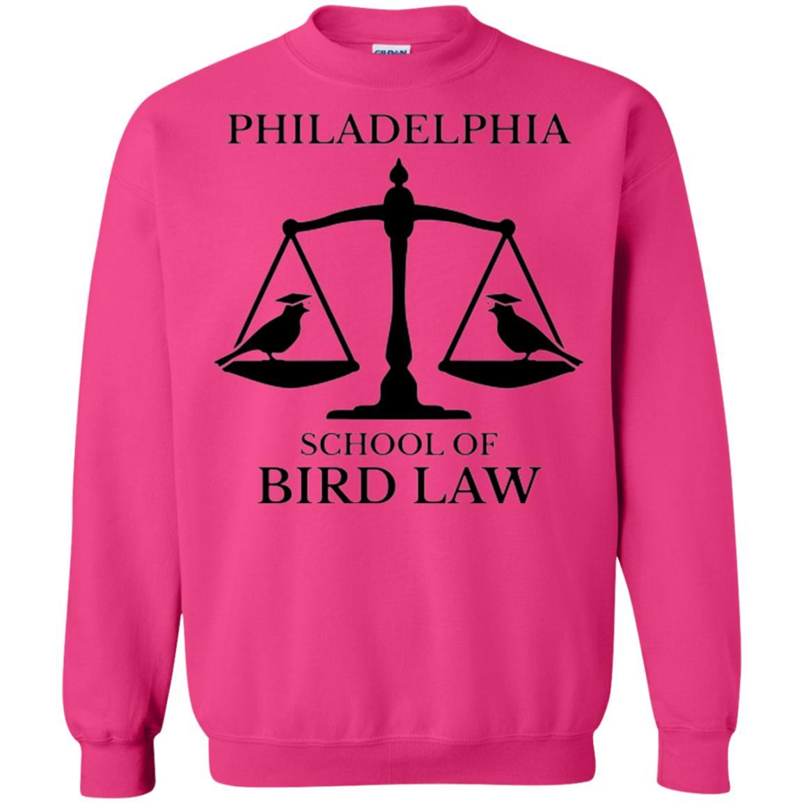 Lawyers T-shirt Philadelphia School Of Bird Law Heliconia