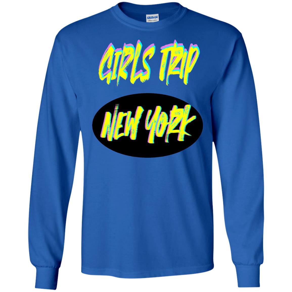 Girls Trip New York T-shirt Royal