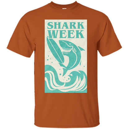 Shark Week Shirt Texas Orange