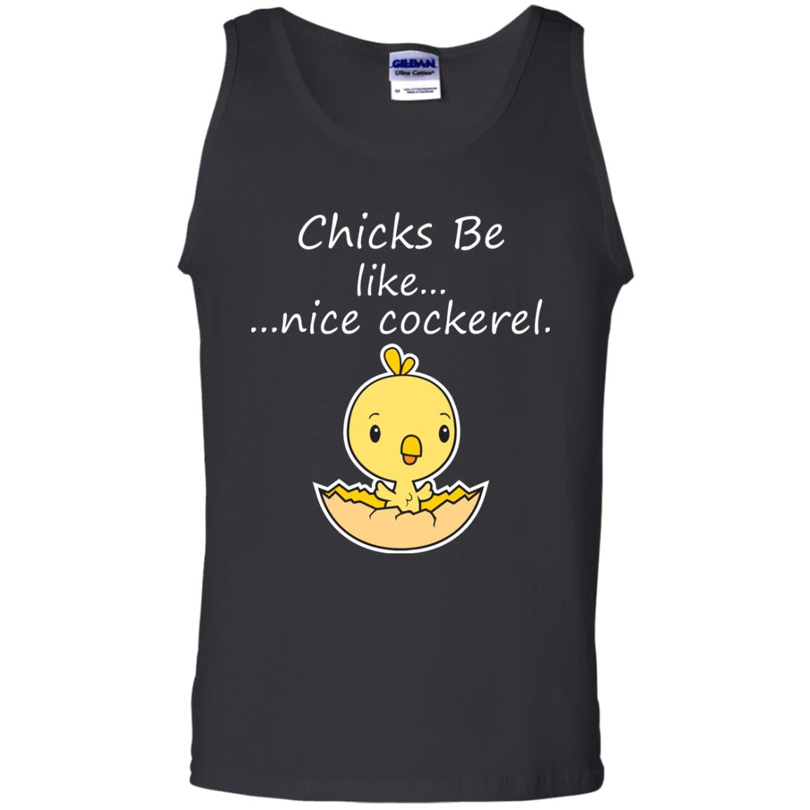 Chicks Be Like Nice Cockerel Funny Saying T-shirt For Easter Day Black