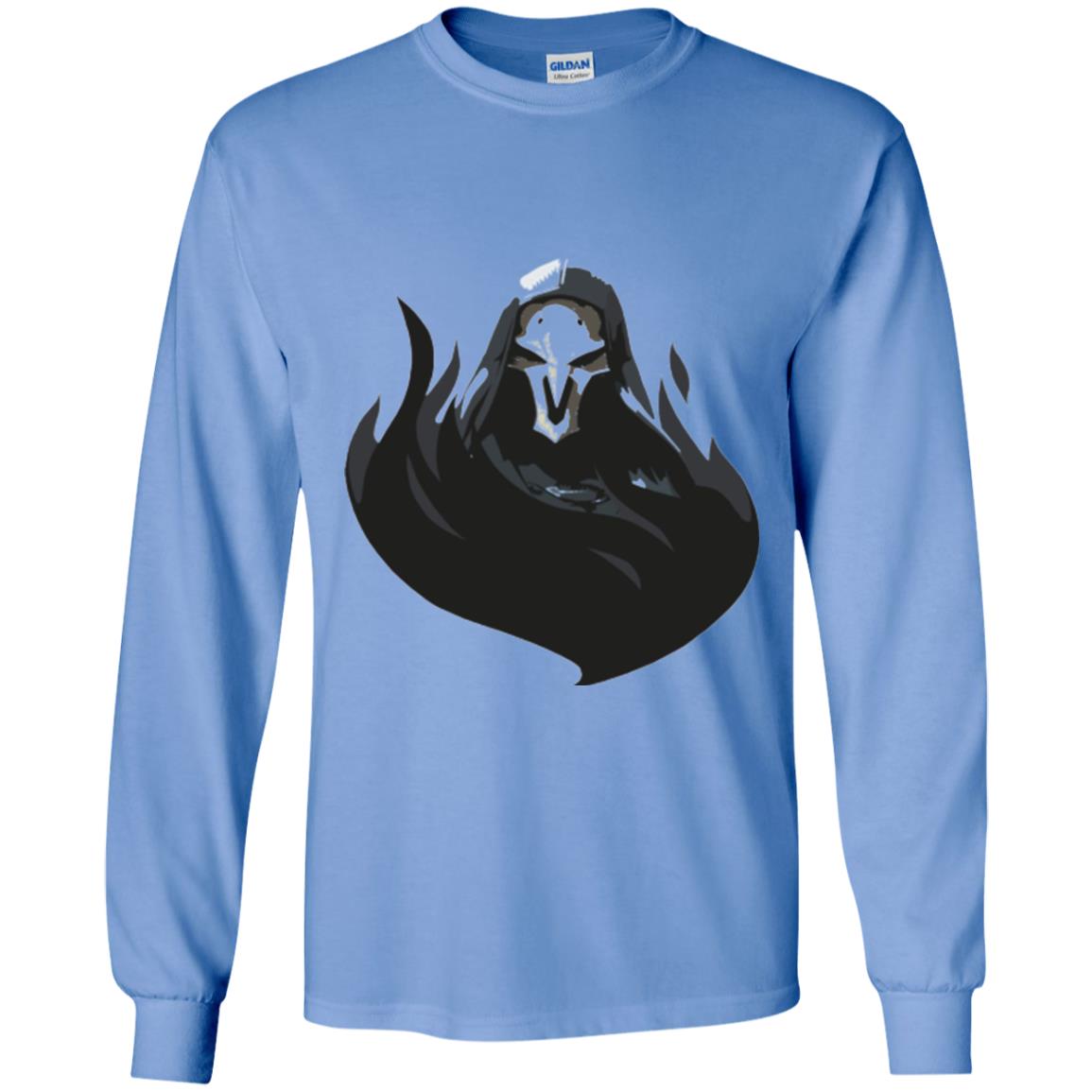 Overwatch Reaper Blossom Spray T-shirt Carolina Blue