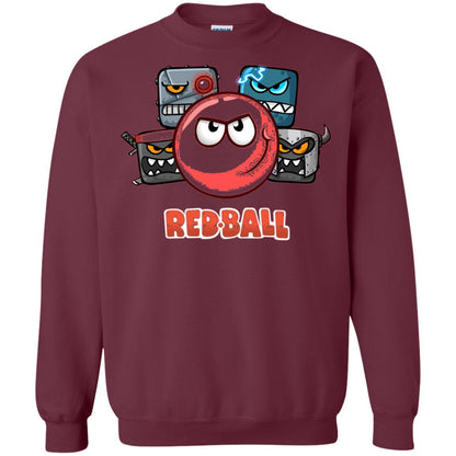 Red Ball 4 The Crew Game Lover T-shirt Maroon