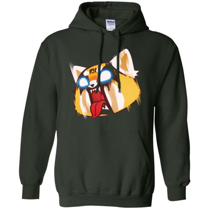 Aggretsuko Screaming Rage Tee Shirt Forest Green