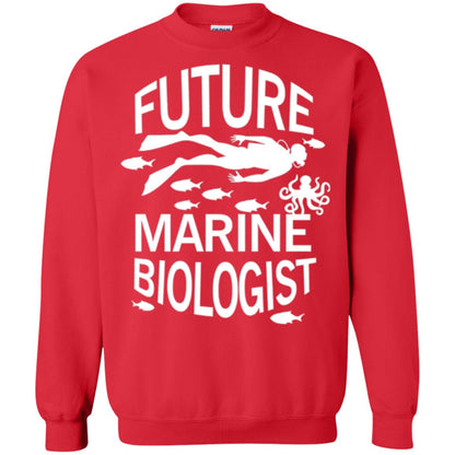Cute Marine Biologist T-shirt Red