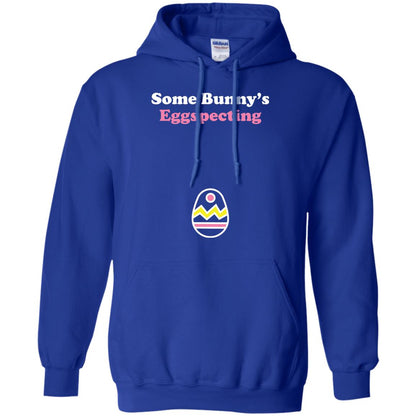 Easter Pregnant Shirt Some Bunnys Eggspecting Royal