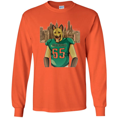 Dog Lover T-shirt Philly Fan Philadelphia Underdogs 2018 Game Day Orange