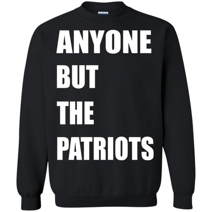 Anyone But The Patriots T-shirt Black