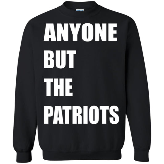 Anyone But The Patriots T-shirt Black