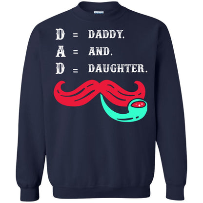 Daddy And Daughter Dad Shirt For Father_s Day Navy