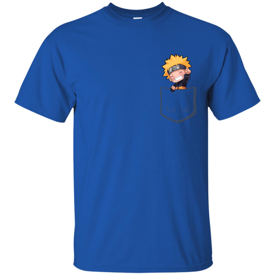 Naruto In Pocket Shirt Royal