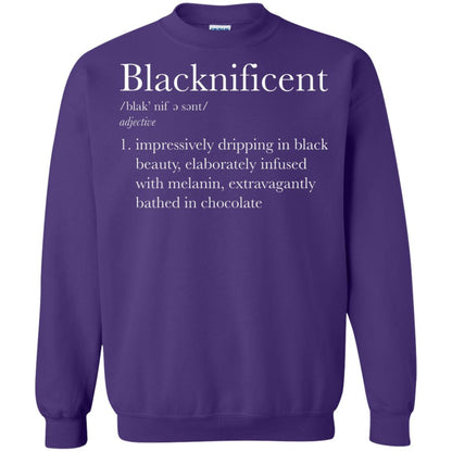 Blacknificent Impressively Dripping In Black Beauty Elaborately Infused With Melanin Extravagantly Bathed In Chocolate Purple