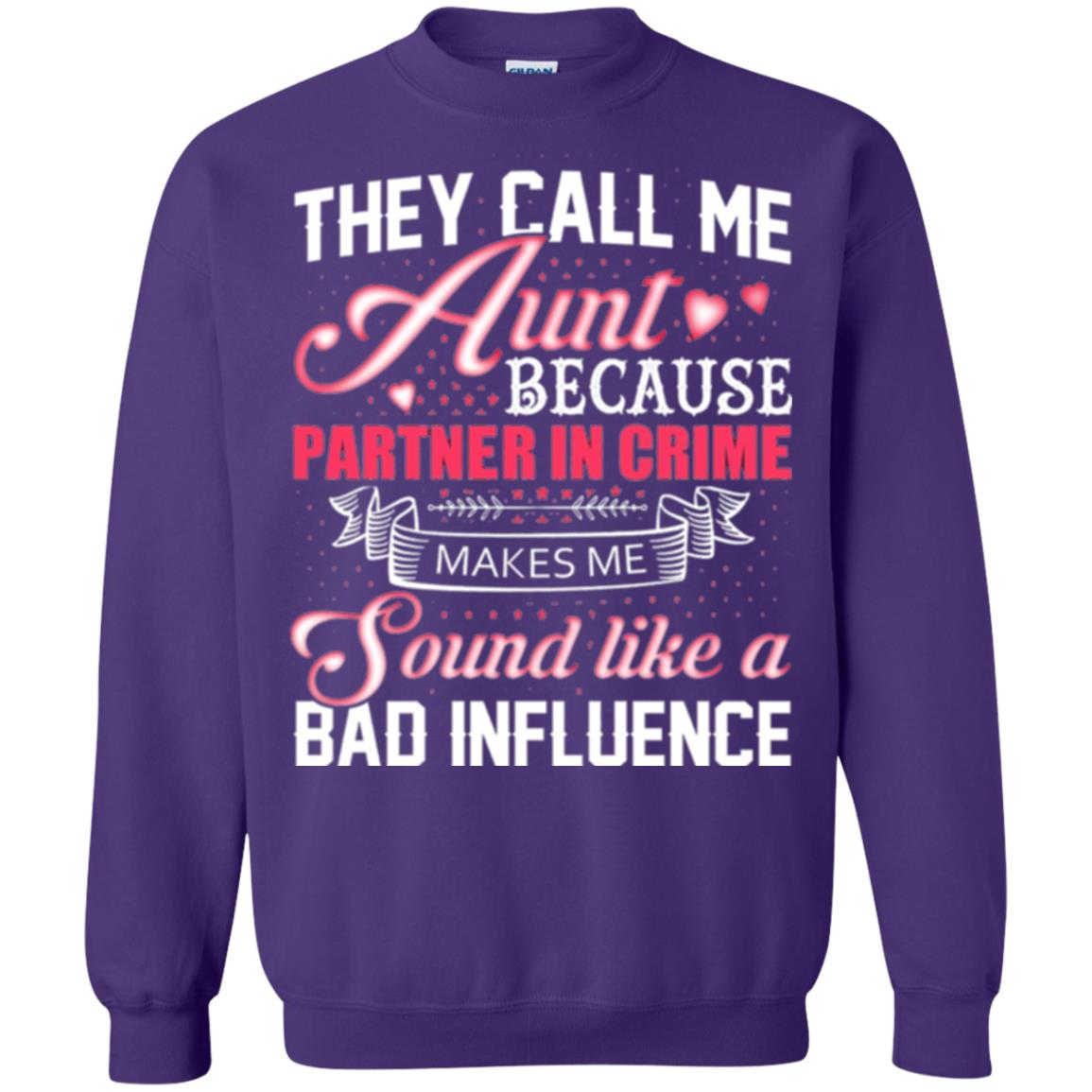 Aunt T-shirt They Call Me Aunt Purple