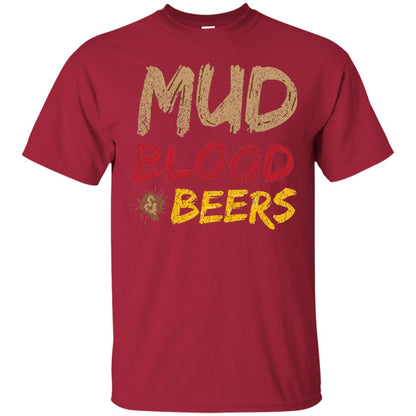 Mud Blood Beers Awesome Team T-shirt Cardinal