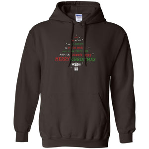 I Love You My Sis And Difficult To Put In Words Just Know That I Care  And I Am Always There Merry ChristmasG185 Gildan Pullover Hoodie 8 oz.