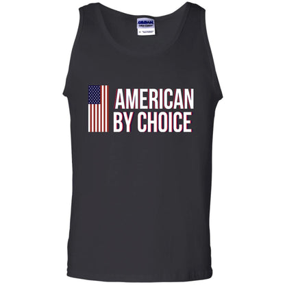 Flag Of American By Choice T-shirt Black