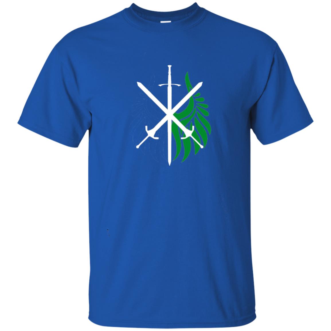 Battle Wings Of Medieval Victory T-shirt Royal