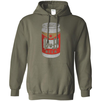 Beer Lovers T-shirt Duff Beer Military Green