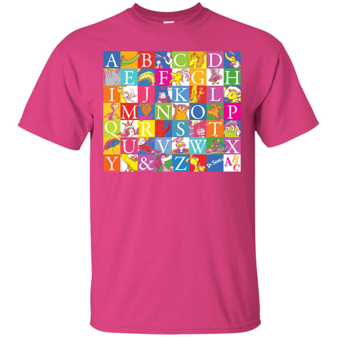 Dr. Seuss A To Z Gift Shirt For Funny Man Heliconia