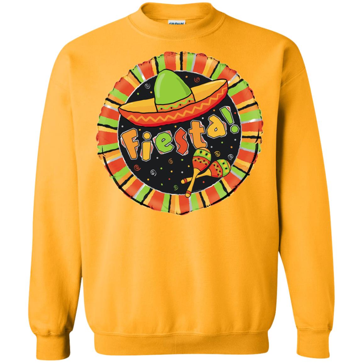 Fiesta Cinco De Mayo Mexican Festival Shirt Gold