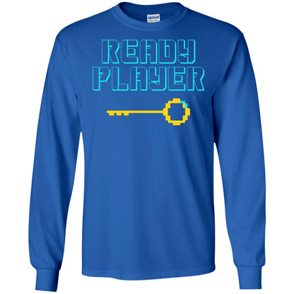 Ready Player Gamer T-shirt Royal