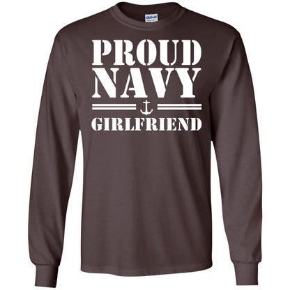 Pride U.s. Army Shirt Proud Navy Girlfriend Dark Chocolate