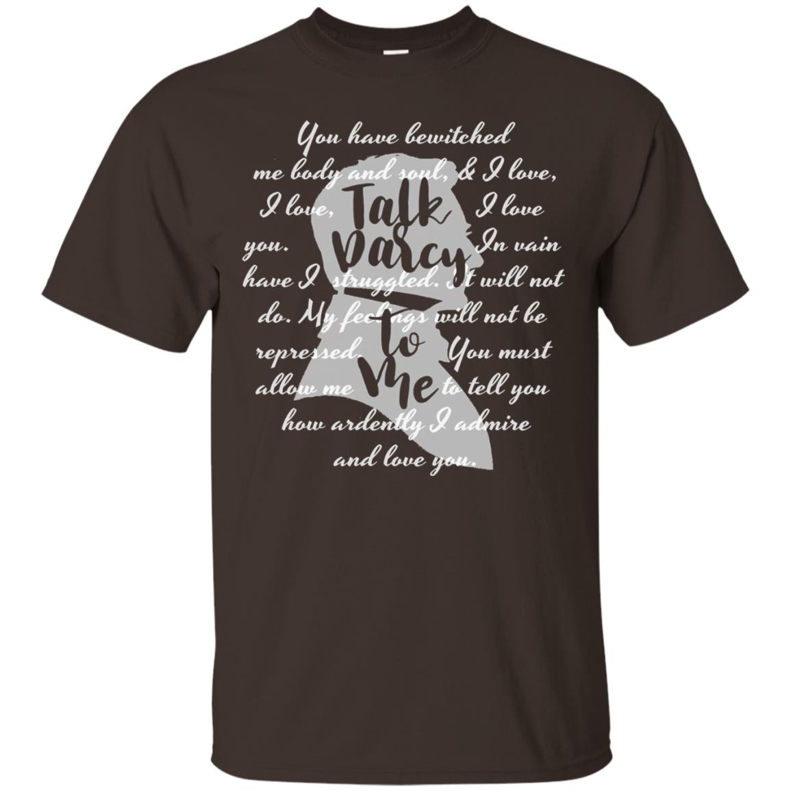 You Have Bewitched Me Body And Soul And I Love Bookworm T-shirt Dark Chocolate