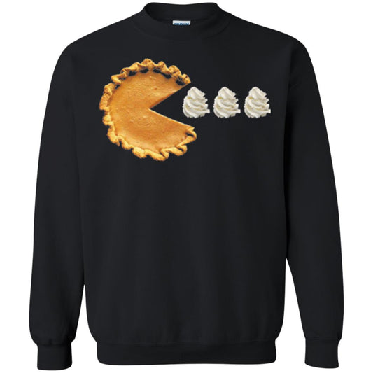 Pumpkin Pie Thanksgiving T-shirt Black
