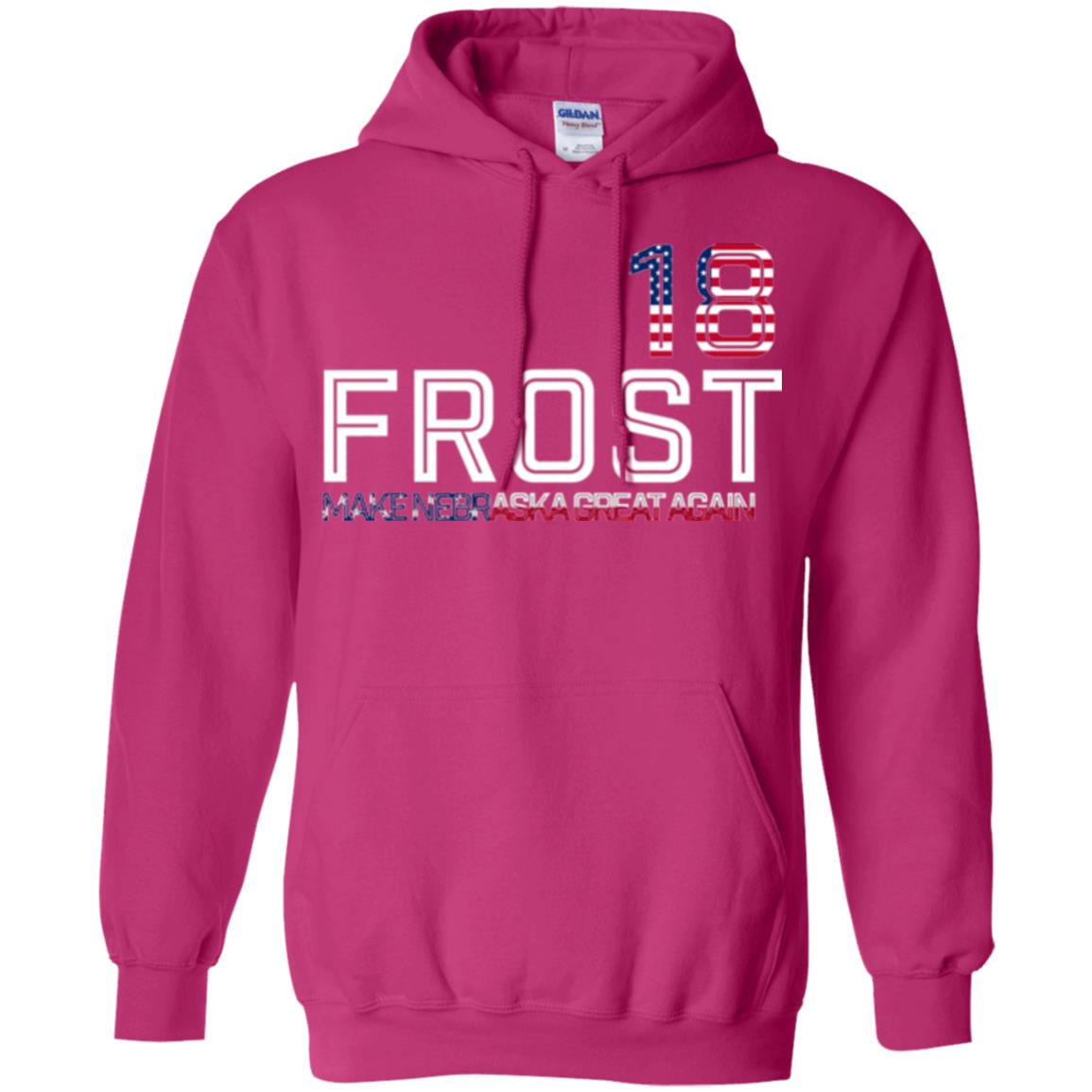 Frost 2018 T-shirt Make Nebraska Great Again Heliconia