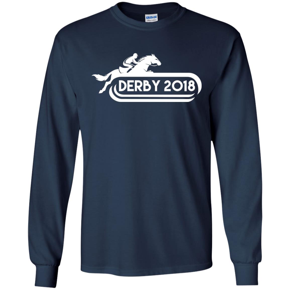 Derby 2018 Shirt Derby 2018 Horse Racing Navy