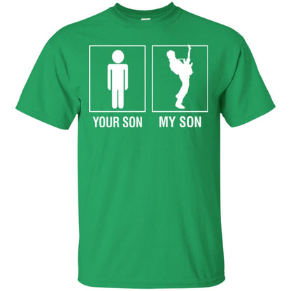My Son Plays Guitar Daddy Shirt Irish Green
